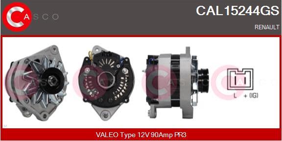 Casco CAL15244GS - Ģenerators autodraugiem.lv