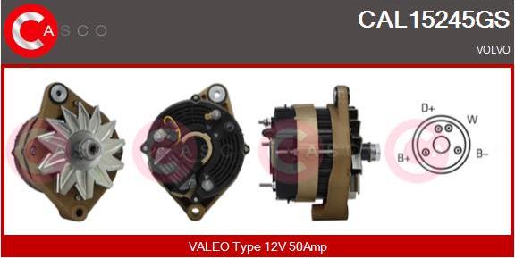 Casco CAL15245GS - Ģenerators autodraugiem.lv