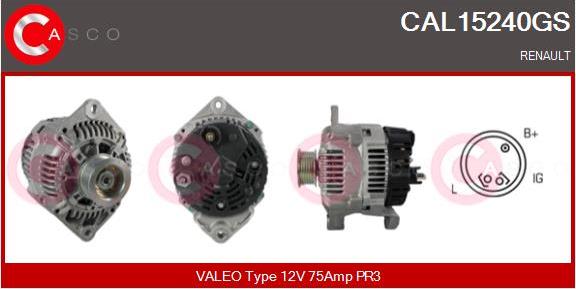 Casco CAL15240GS - Ģenerators autodraugiem.lv