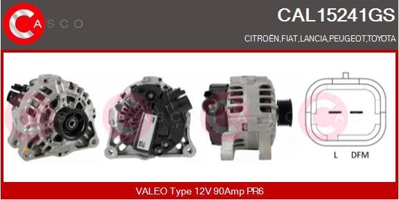 Casco CAL15241GS - Ģenerators autodraugiem.lv