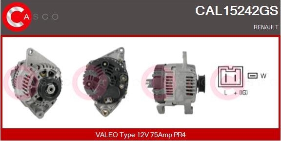 Casco CAL15242GS - Ģenerators autodraugiem.lv