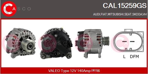 Casco CAL15259GS - Ģenerators autodraugiem.lv