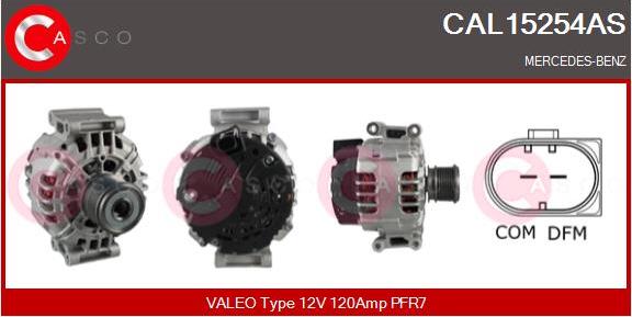 Casco CAL15254AS - Ģenerators autodraugiem.lv