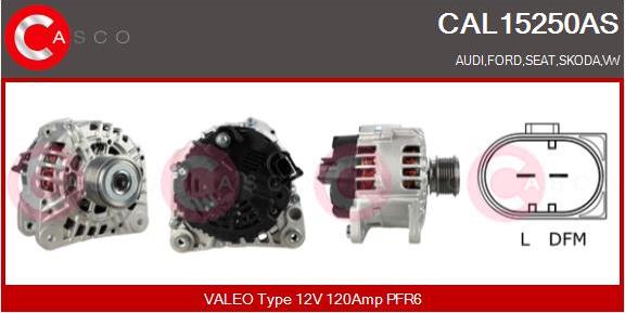 Casco CAL15250AS - Ģenerators autodraugiem.lv