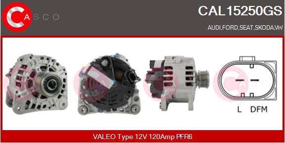 Casco CAL15250GS - Ģenerators autodraugiem.lv