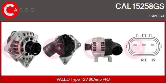 Casco CAL15258GS - Ģenerators autodraugiem.lv