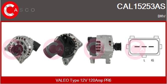 Casco CAL15253AS - Ģenerators autodraugiem.lv