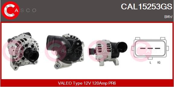 Casco CAL15253GS - Ģenerators autodraugiem.lv