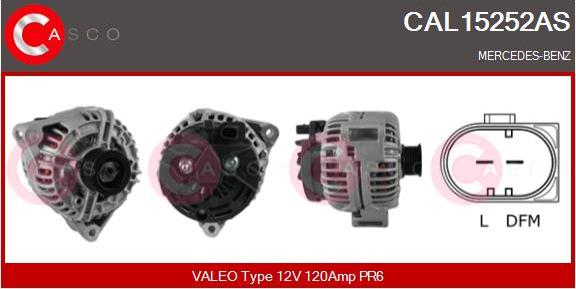 Casco CAL15252AS - Ģenerators autodraugiem.lv