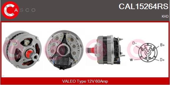 Casco CAL15264RS - Ģenerators autodraugiem.lv