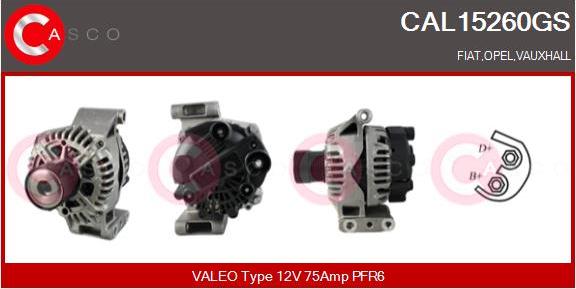 Casco CAL15260GS - Ģenerators autodraugiem.lv