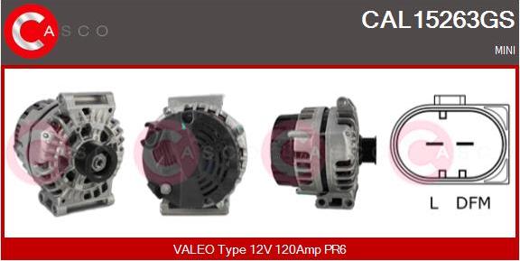 Casco CAL15263GS - Ģenerators autodraugiem.lv