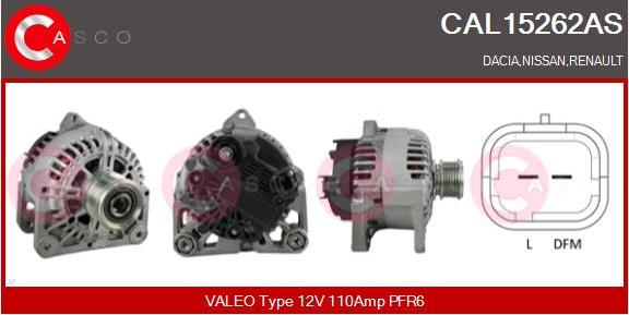 Casco CAL15262AS - Ģenerators autodraugiem.lv