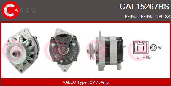 Casco CAL15267RS - Ģenerators autodraugiem.lv