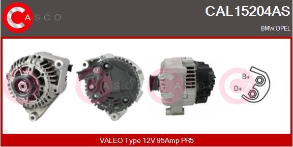 Casco CAL15204AS - Ģenerators autodraugiem.lv