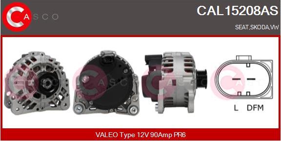 Casco CAL15208AS - Ģenerators autodraugiem.lv