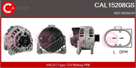 Casco CAL15208GS - Ģenerators autodraugiem.lv