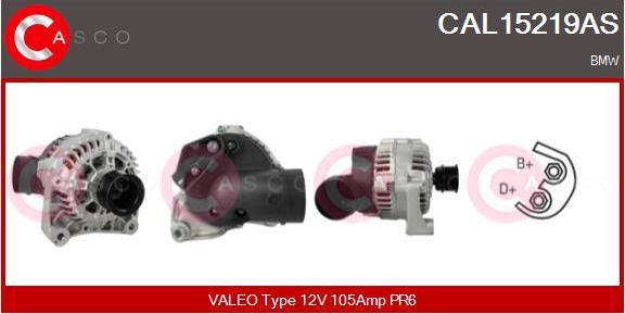 Casco CAL15219AS - Ģenerators autodraugiem.lv
