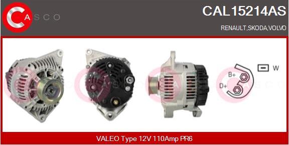 Casco CAL15214AS - Ģenerators autodraugiem.lv