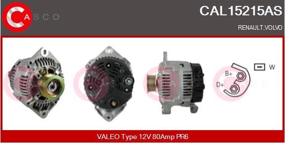 Casco CAL15215AS - Ģenerators autodraugiem.lv
