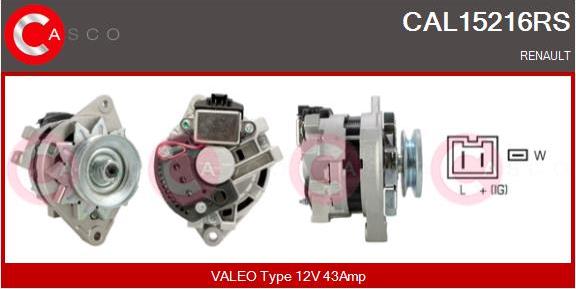 Casco CAL15216RS - Ģenerators autodraugiem.lv