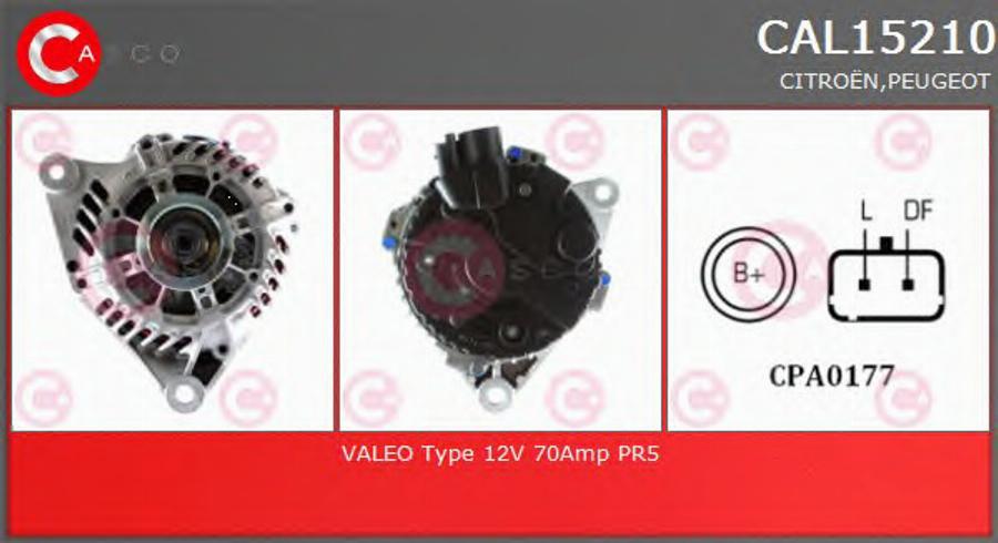 Casco CAL15210 - Ģenerators autodraugiem.lv