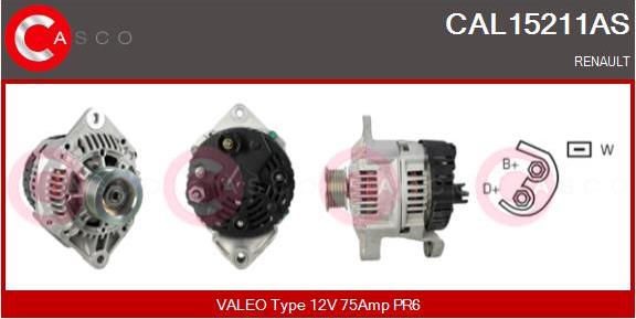 Casco CAL15211AS - Ģenerators autodraugiem.lv