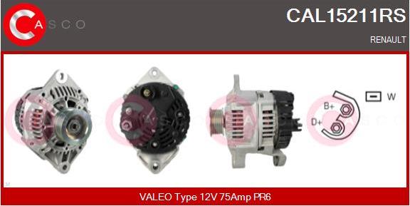 Casco CAL15211RS - Ģenerators autodraugiem.lv