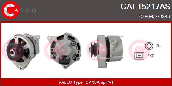 Casco CAL15217AS - Ģenerators autodraugiem.lv