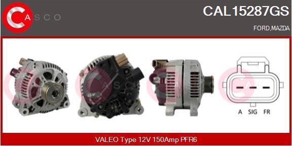 Casco CAL15287GS - Ģenerators autodraugiem.lv