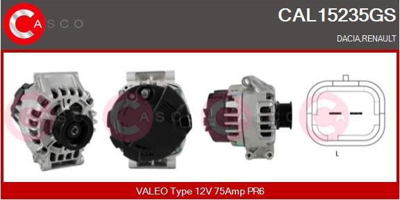 Casco CAL15235GS - Ģenerators autodraugiem.lv