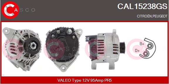 Casco CAL15238GS - Ģenerators autodraugiem.lv