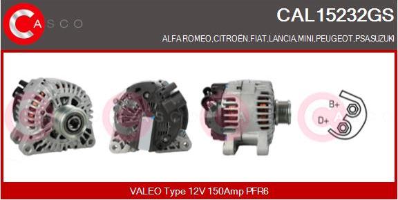 Casco CAL15232GS - Ģenerators autodraugiem.lv