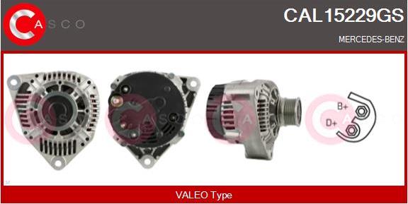 Casco CAL15229GS - Ģenerators autodraugiem.lv