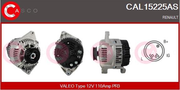 Casco CAL15225AS - Ģenerators autodraugiem.lv