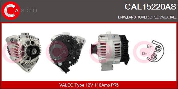 Casco CAL15220AS - Ģenerators autodraugiem.lv