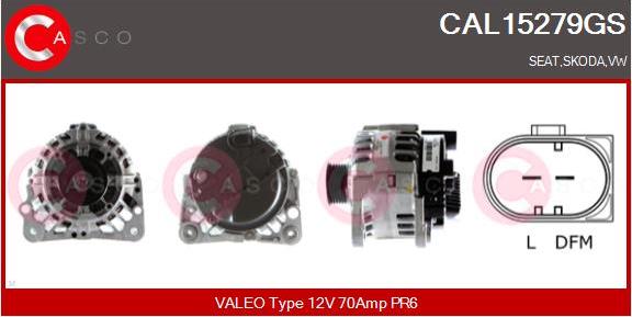 Casco CAL15279GS - Ģenerators autodraugiem.lv