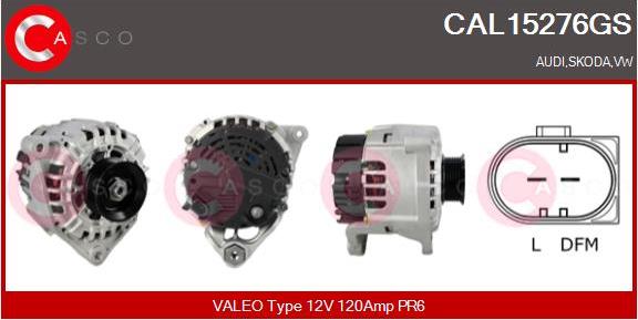 Casco CAL15276GS - Ģenerators autodraugiem.lv