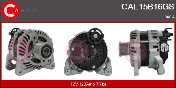 Casco CAL15B16GS - Ģenerators autodraugiem.lv