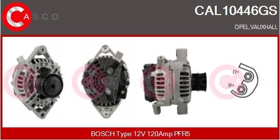 Casco CAL10446GS - Ģenerators autodraugiem.lv