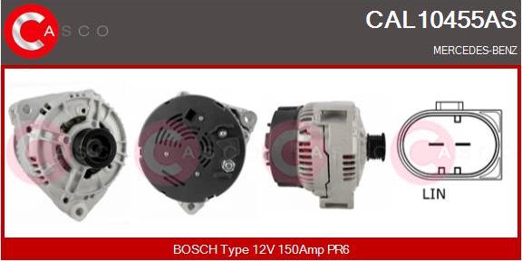 Casco CAL10455AS - Ģenerators autodraugiem.lv