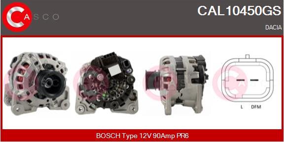 Casco CAL10450GS - Ģenerators autodraugiem.lv