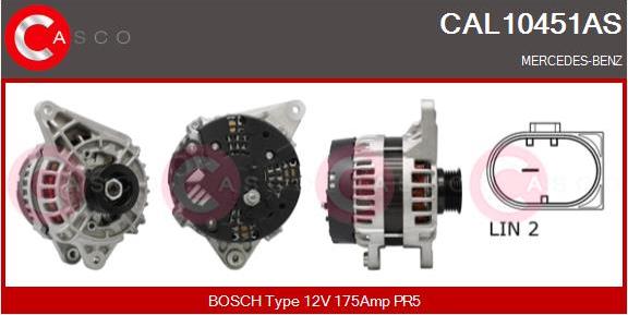 Casco CAL10451AS - Ģenerators autodraugiem.lv