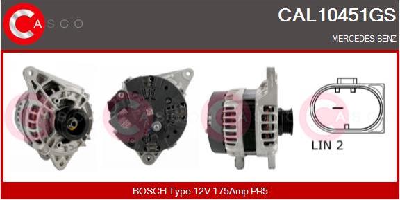 Casco CAL10451GS - Ģenerators autodraugiem.lv