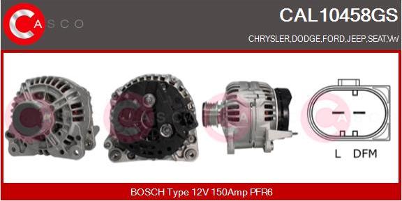 Casco CAL10458GS - Ģenerators autodraugiem.lv