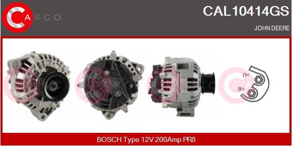 Casco CAL10414GS - Ģenerators autodraugiem.lv