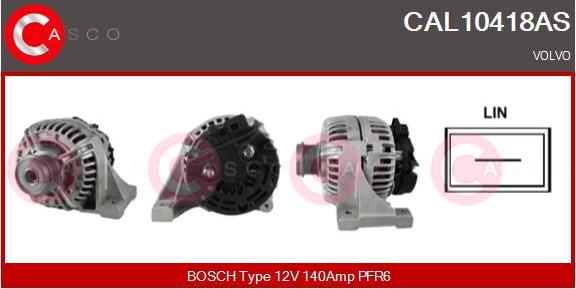 Casco CAL10418AS - Ģenerators autodraugiem.lv