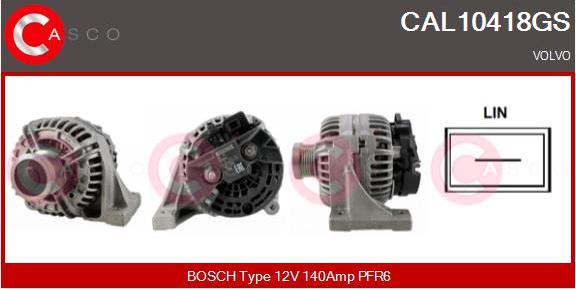 Casco CAL10418GS - Ģenerators autodraugiem.lv