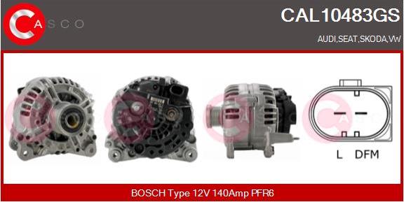 Casco CAL10483GS - Ģenerators autodraugiem.lv