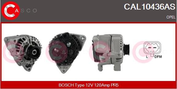 Casco CAL10436AS - Ģenerators autodraugiem.lv